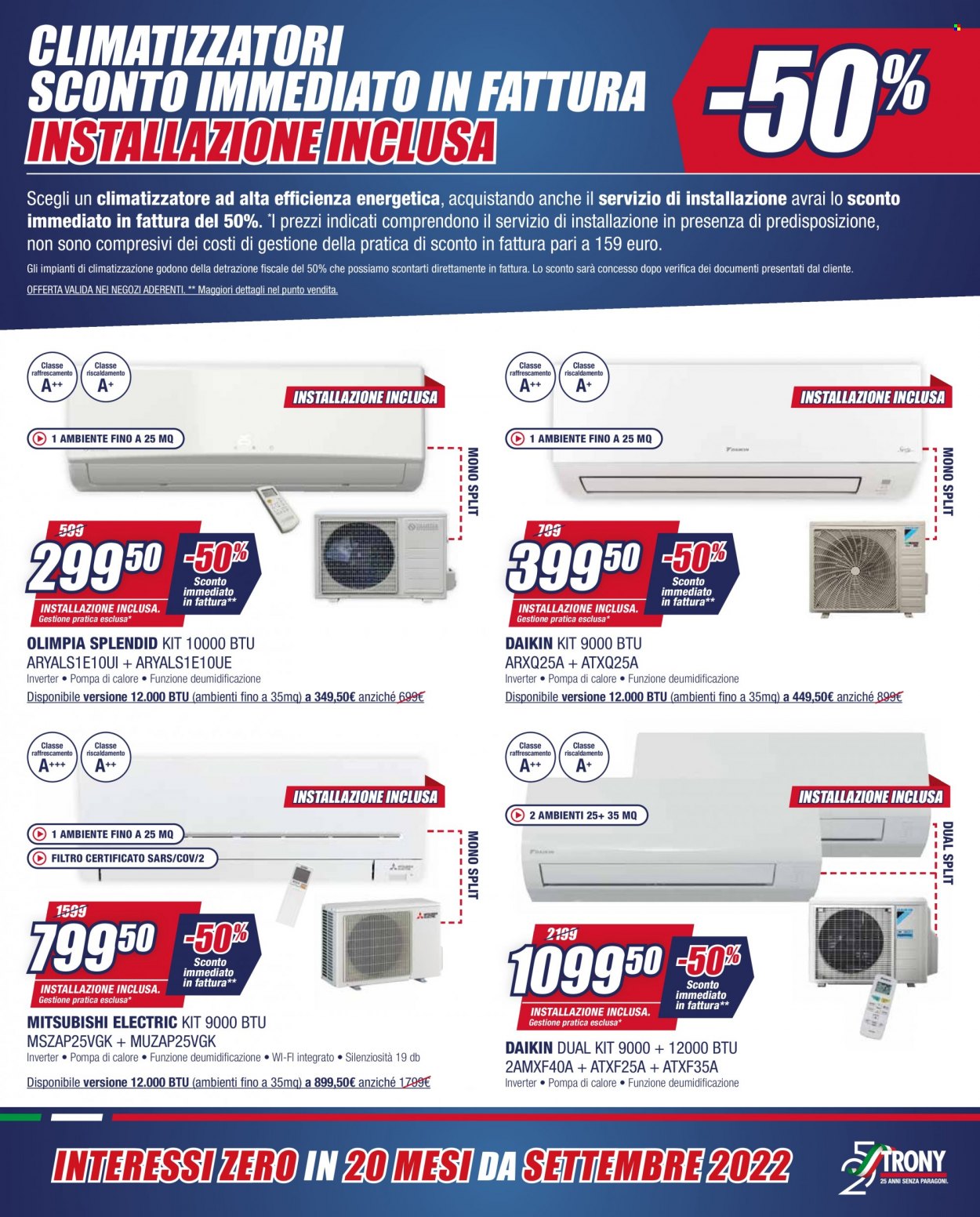 Volantino Trony - 24/3/2022 - 19/4/2022. Pagina 22