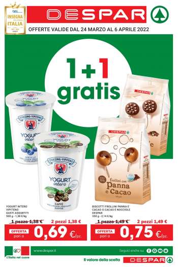 Volantino Despar - 24/3/2022 - 6/4/2022.