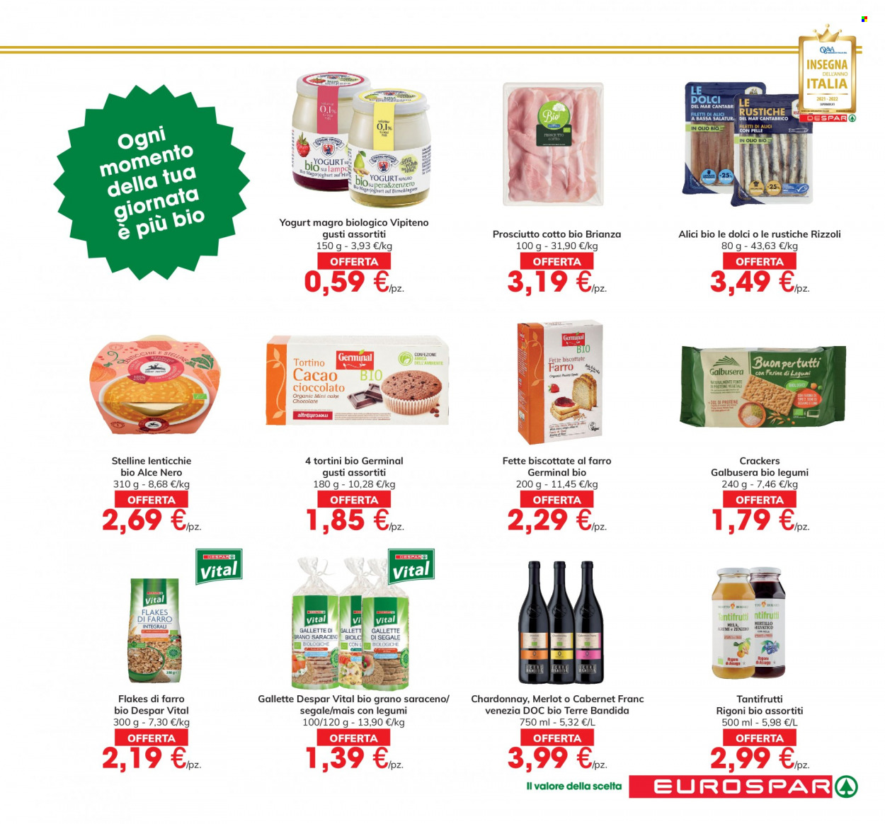 Volantino Eurospar - 24/3/2022 - 6/4/2022. Pagina 19