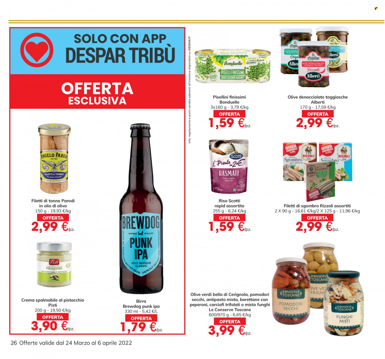 Volantino Eurospar - 24/3/2022 - 6/4/2022. Pagina 26