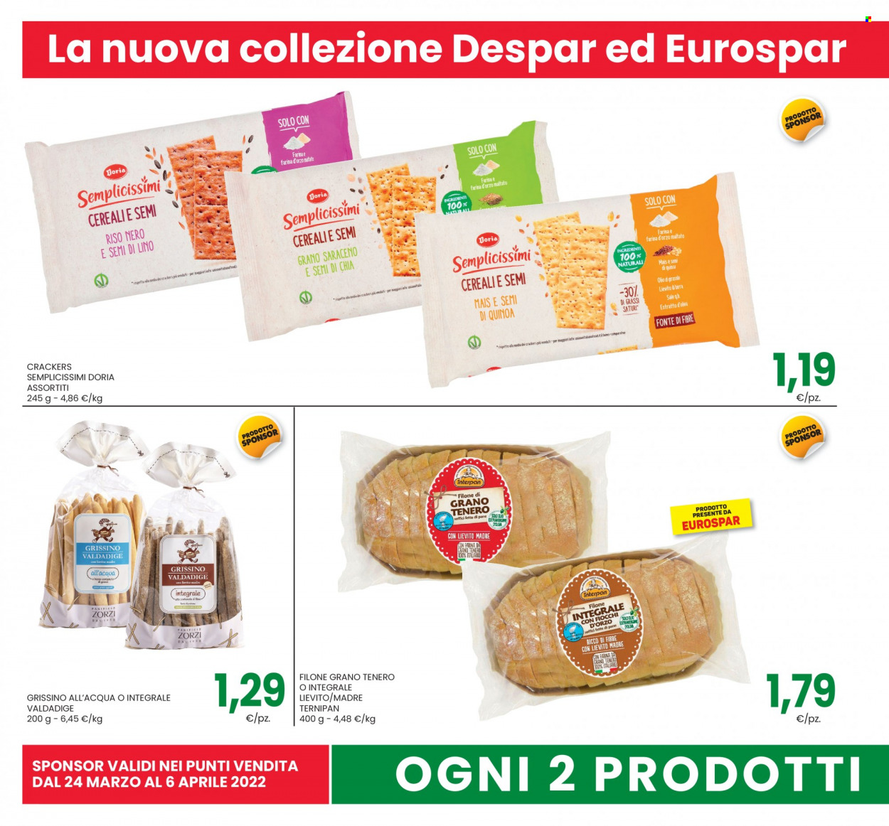 Volantino Eurospar - 24/3/2022 - 6/4/2022. Pagina 6