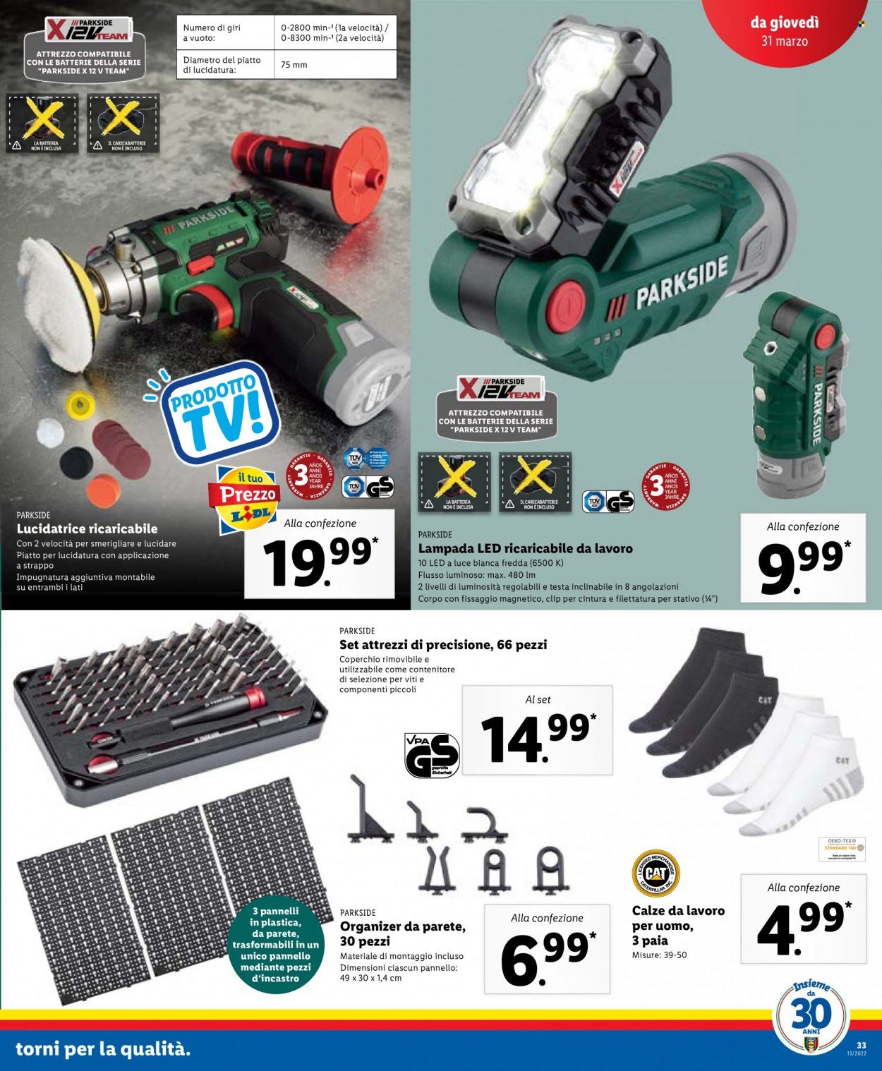 Volantino Lidl - 28/3/2022 - 3/4/2022. Pagina 33