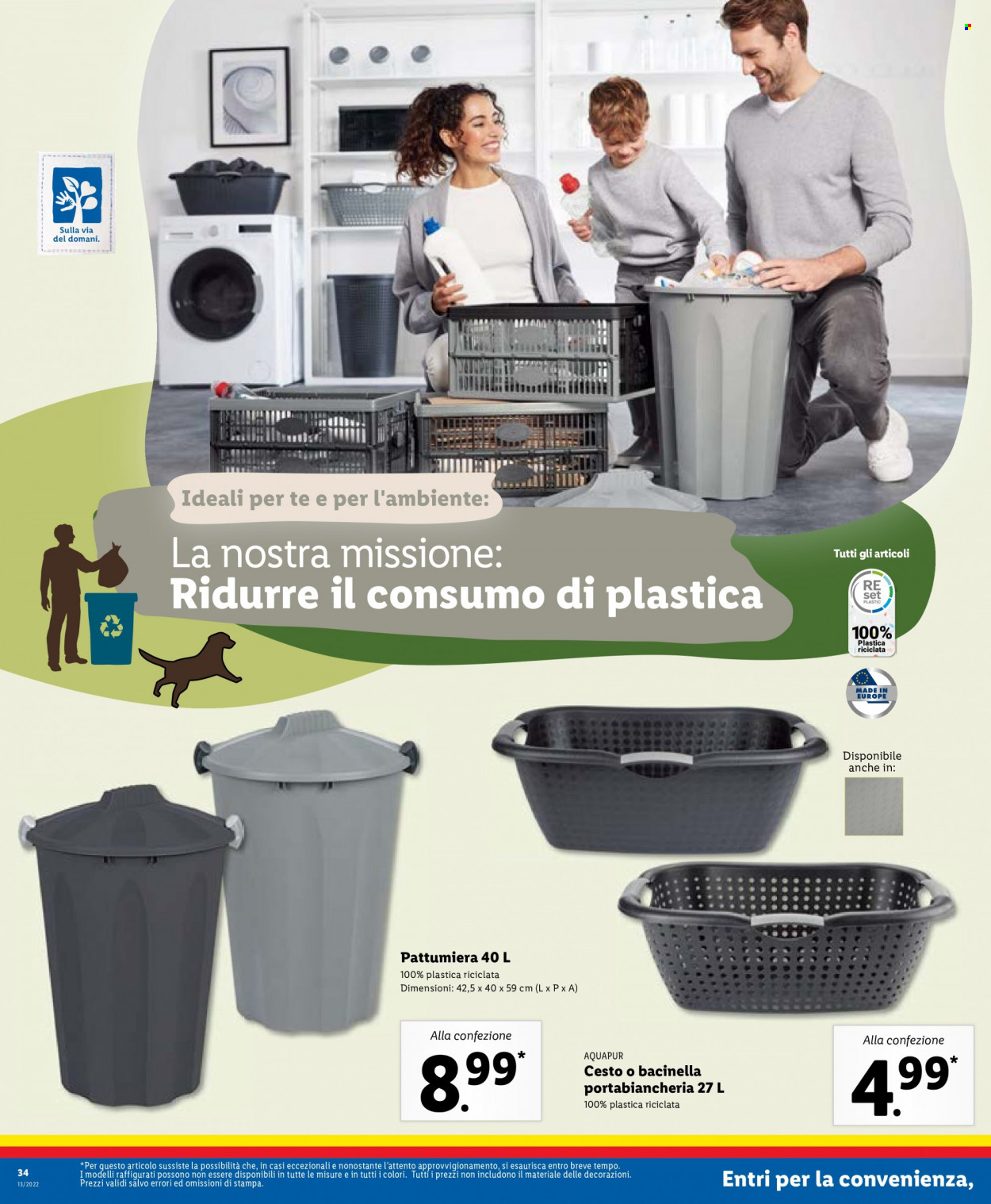 Volantino Lidl - 28/3/2022 - 3/4/2022. Pagina 34