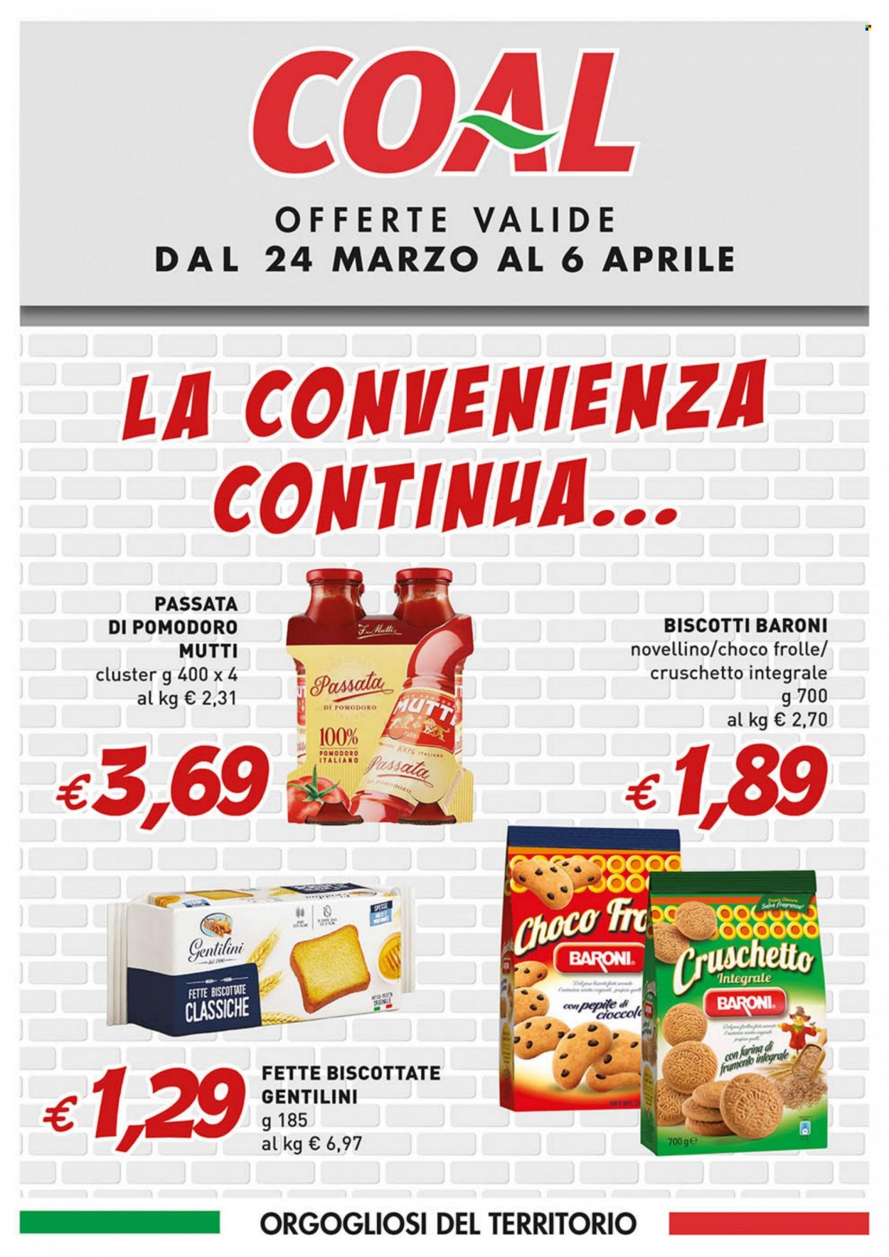 Volantino COAL - 24/3/2022 - 6/4/2022. Pagina 1