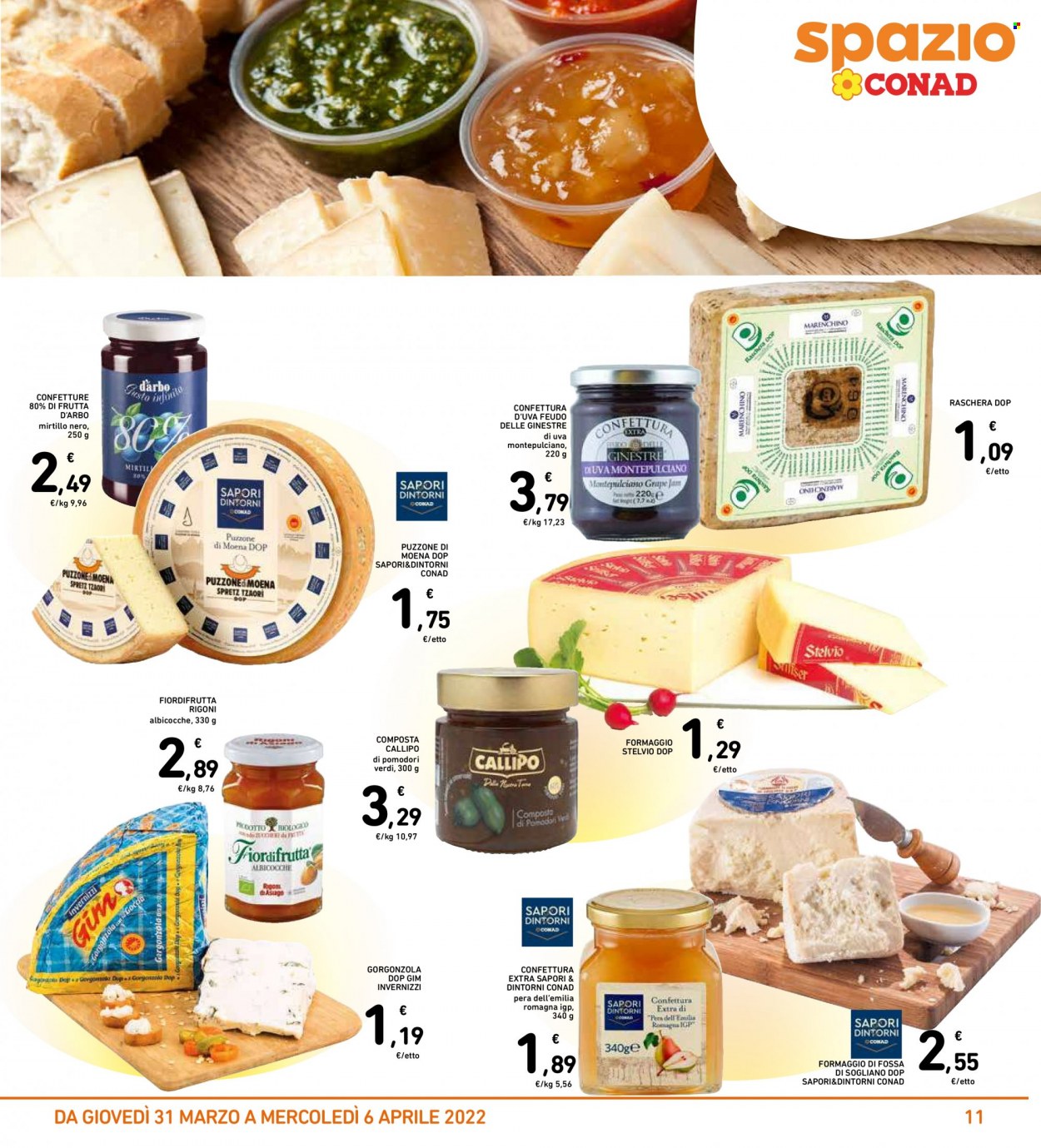 Volantino Conad - 31/3/2022 - 6/4/2022. Pagina 11