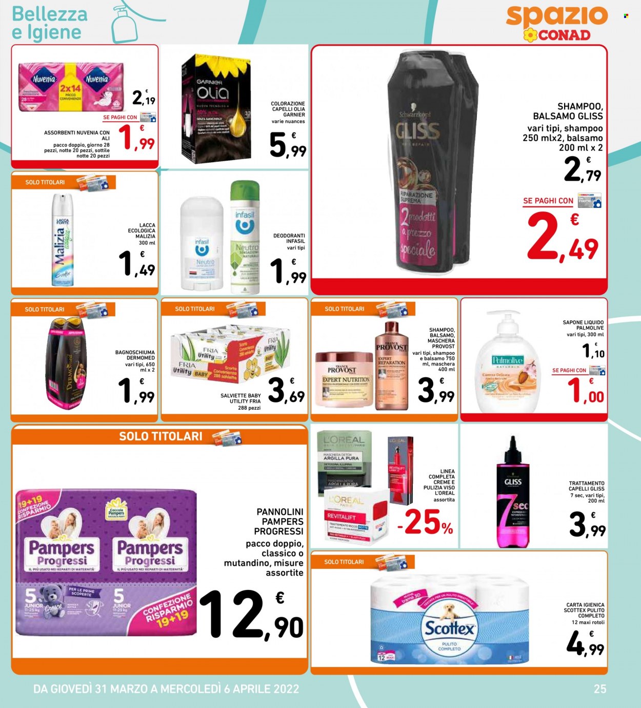 Volantino Conad - 31/3/2022 - 6/4/2022. Pagina 25