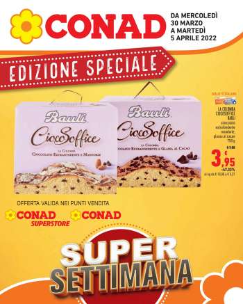 Volantino Conad - 30/3/2022 - 5/4/2022.