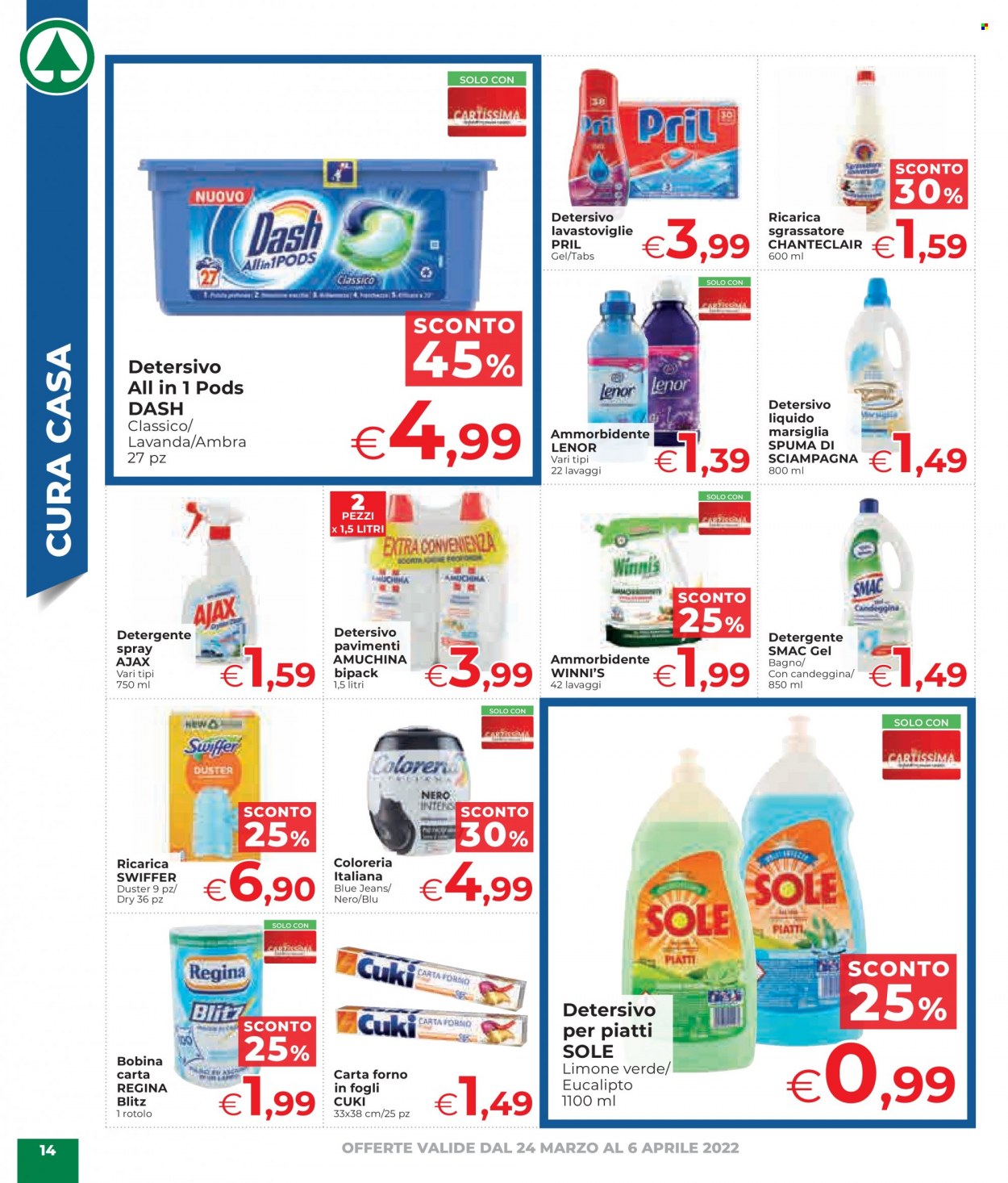 Volantino Despar - 24/3/2022 - 6/4/2022. Pagina 14
