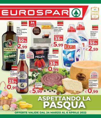 Volantino Eurospar - 24/3/2022 - 6/4/2022.