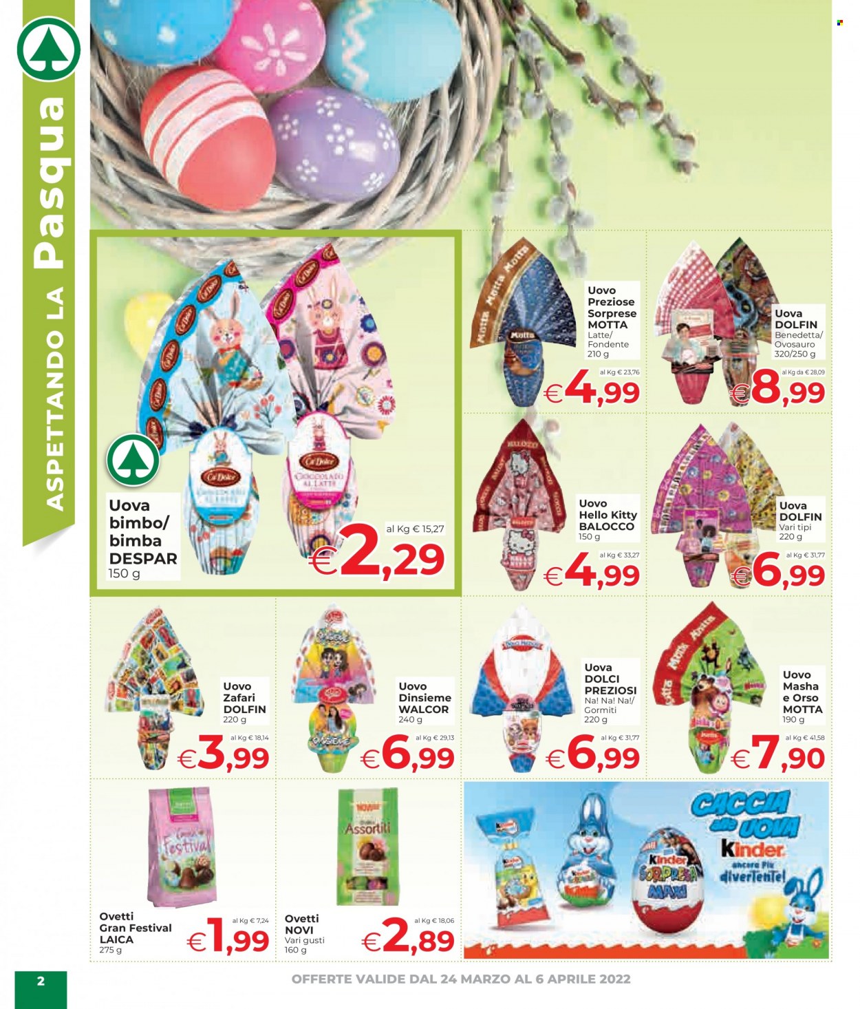 Volantino Eurospar - 24/3/2022 - 6/4/2022. Pagina 2
