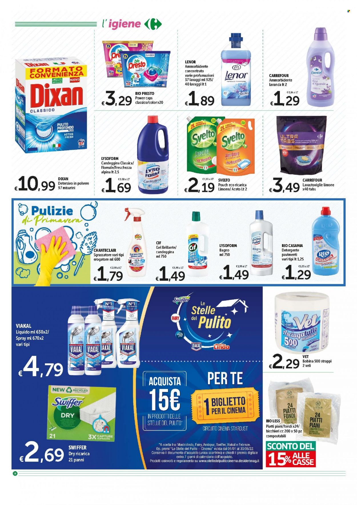 Leták Carrefour - 24.3.2022 - 2.4.2022. Strana 18