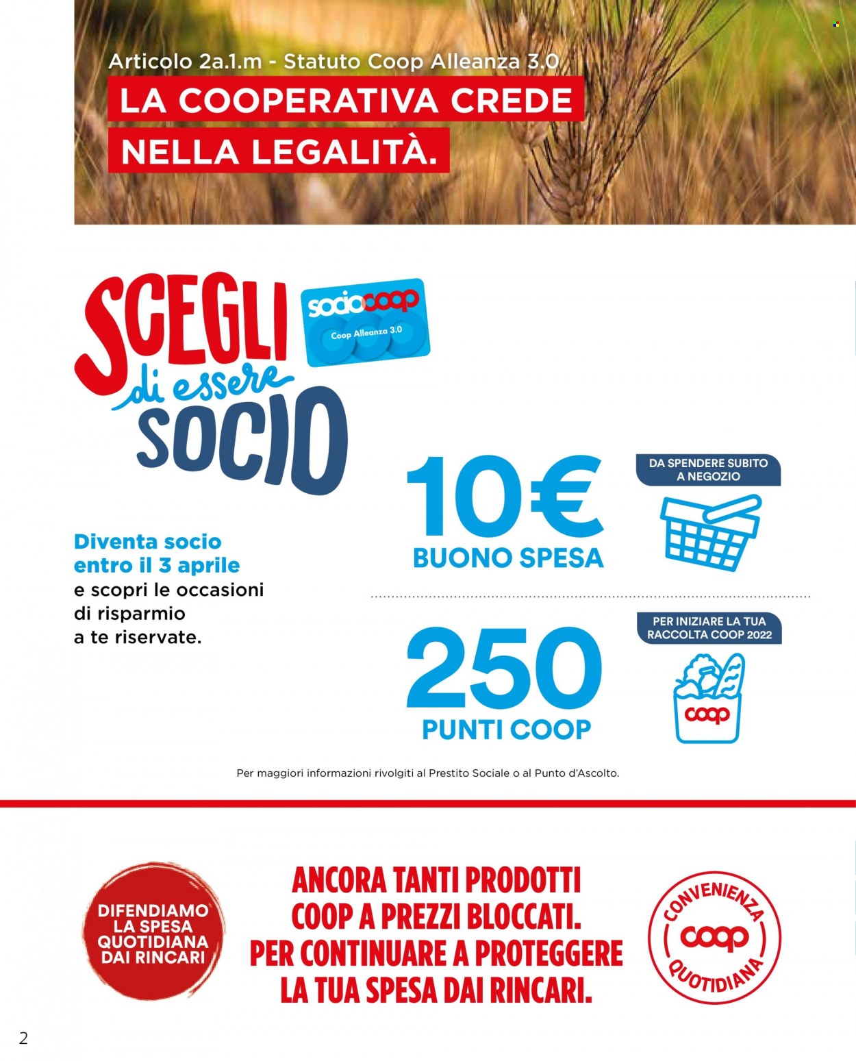 Volantino Coop - 24/3/2022 - 6/4/2022. Pagina 2