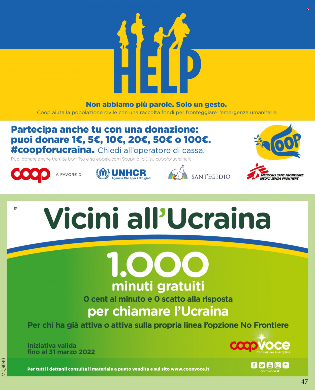 Volantino Coop - 24/3/2022 - 6/4/2022. Pagina 47