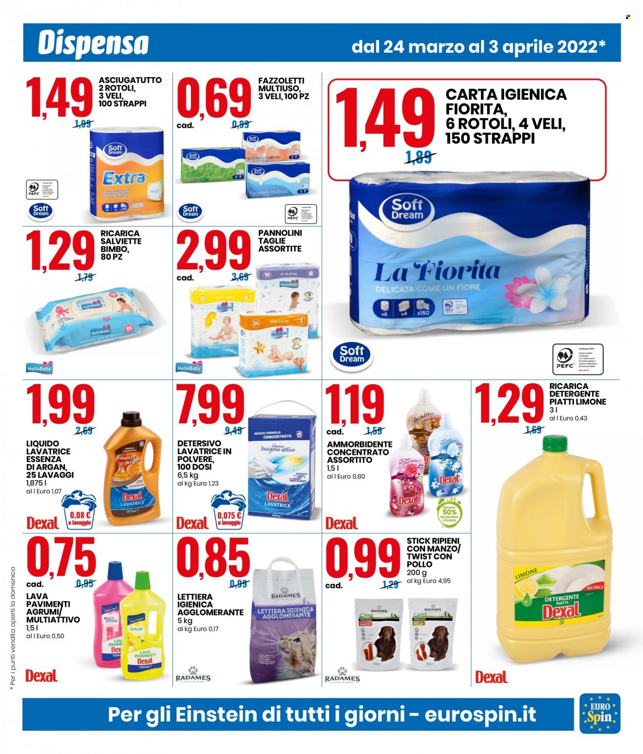 Volantino EuroSpin - 24/3/2022 - 3/4/2022. Pagina 9