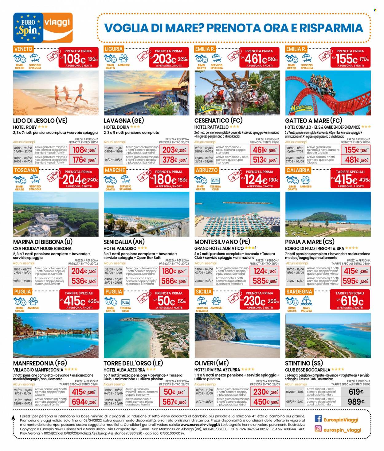 Volantino EuroSpin - 24/3/2022 - 3/4/2022. Pagina 18