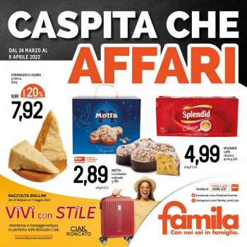 Volantino Famila - 24/3/2022 - 6/4/2022.