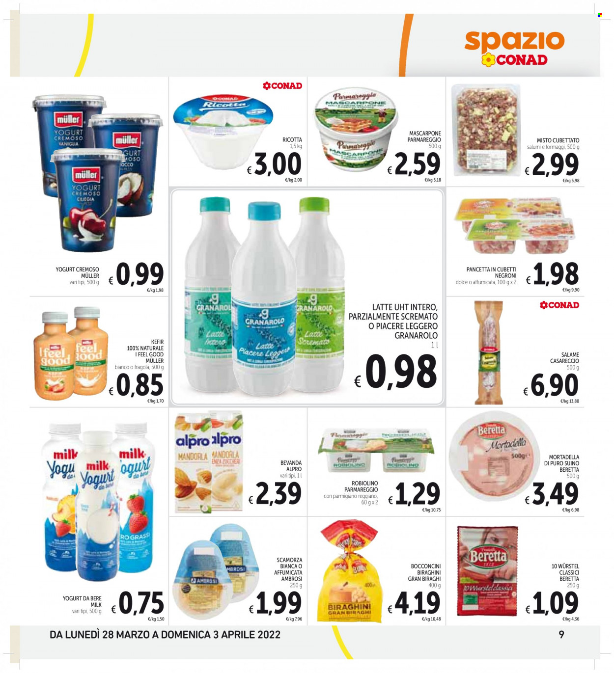 Volantino Conad - 28/3/2022 - 3/4/2022. Pagina 9