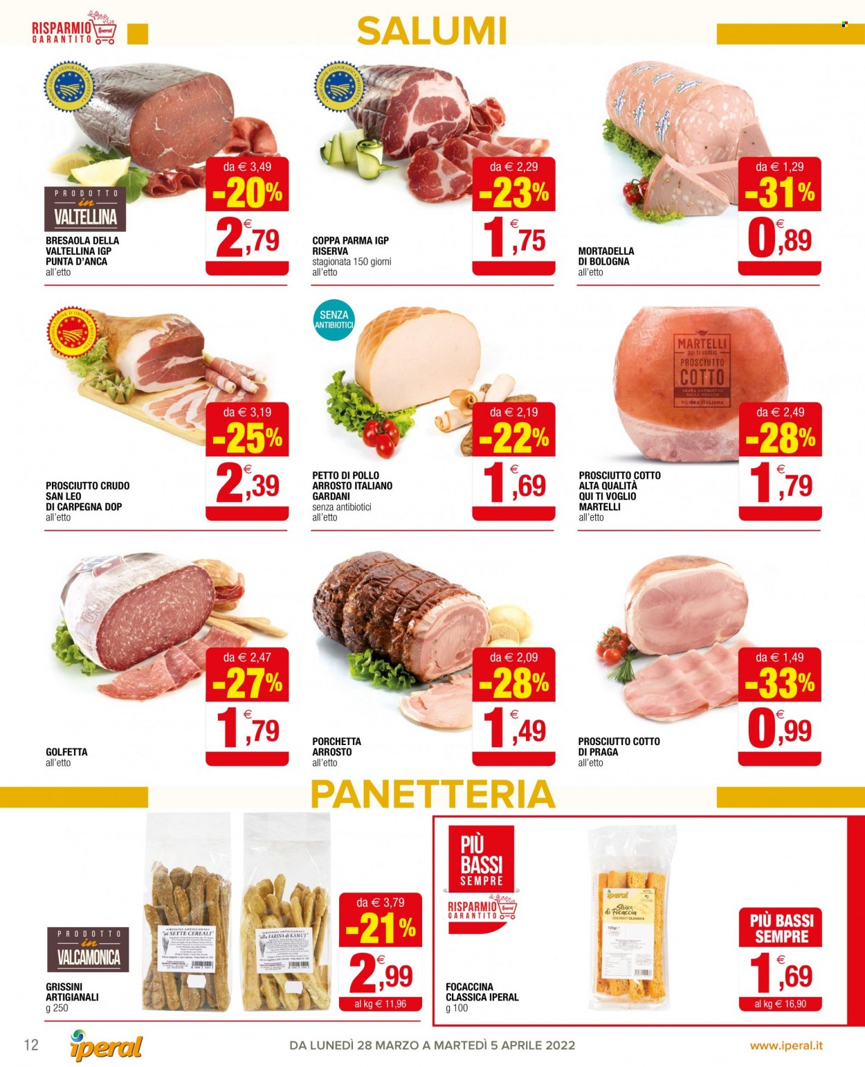 Volantino Iperal - 28/3/2022 - 5/4/2022. Pagina 12