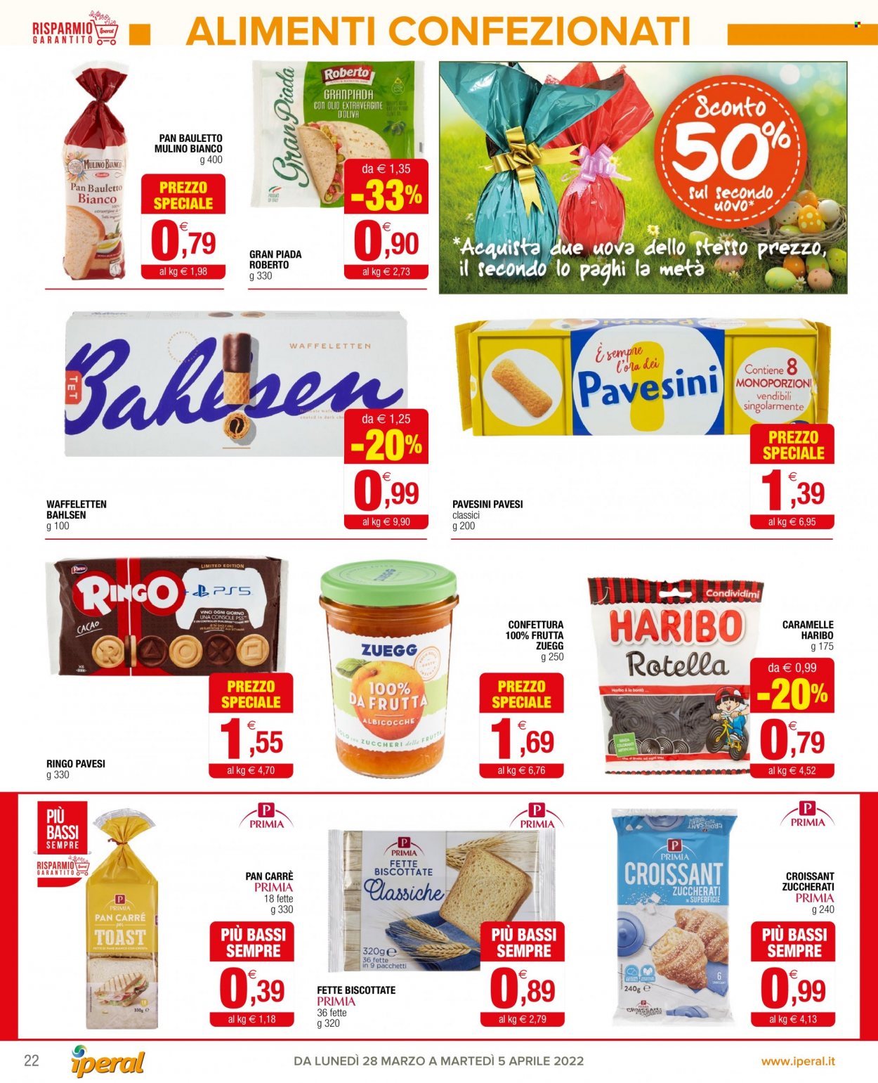 Volantino Iperal - 28/3/2022 - 5/4/2022. Pagina 22