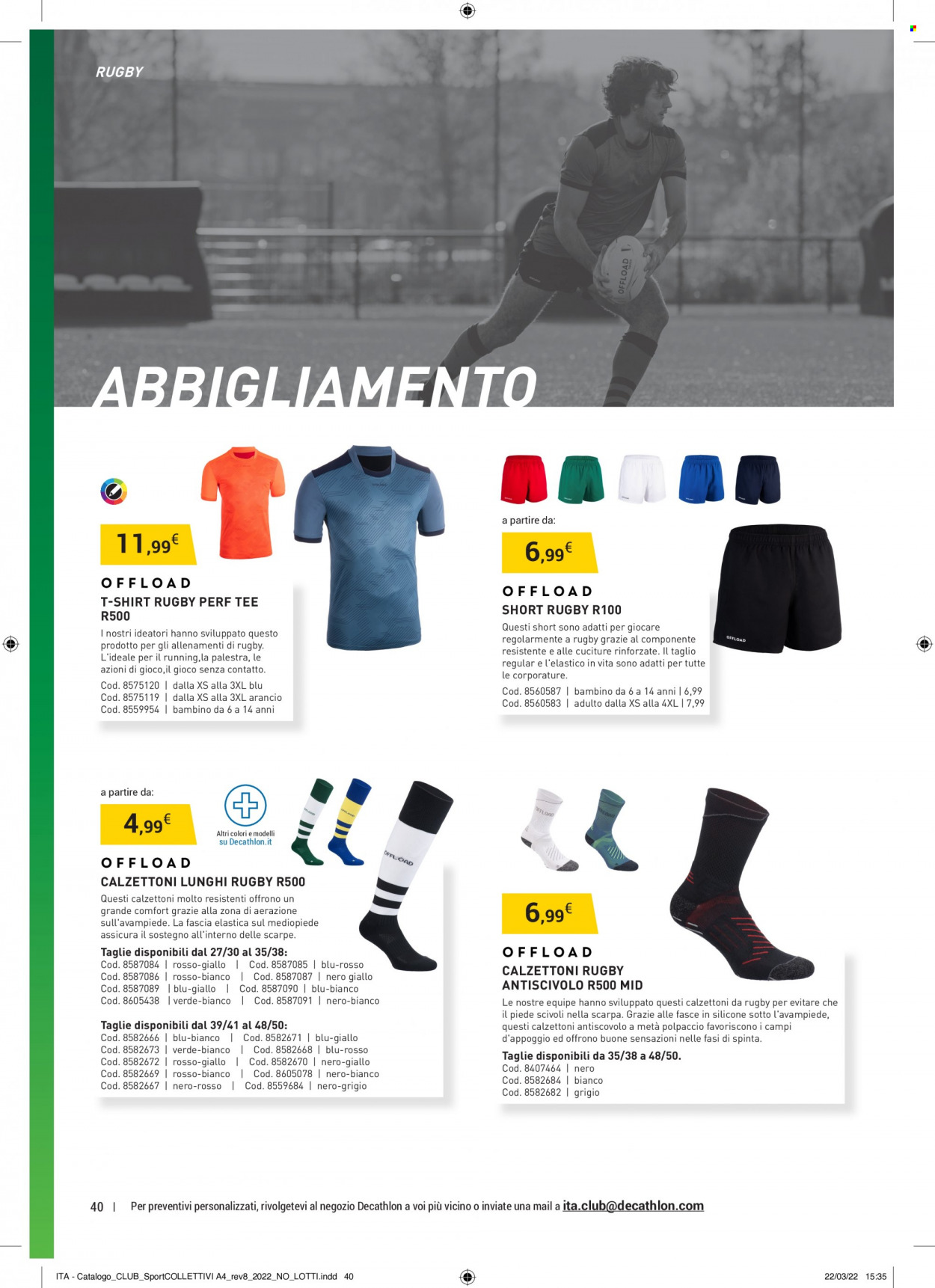 thumbnail - Volantino Decathlon - Prodotti in offerta - scarpe, t-shirt. Pagina 40.