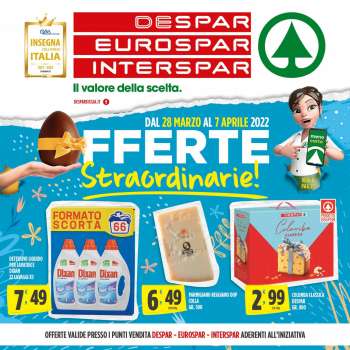 Volantino Eurospar - 28/3/2022 - 7/4/2022.