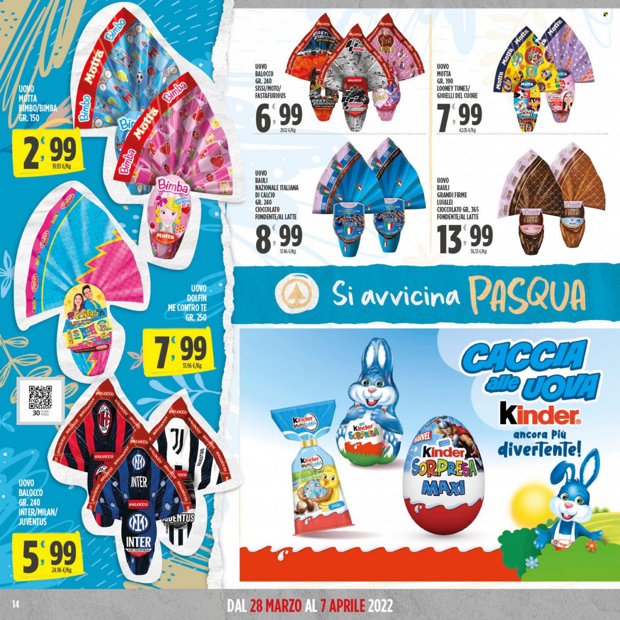 Volantino Eurospar - 28/3/2022 - 7/4/2022. Pagina 14