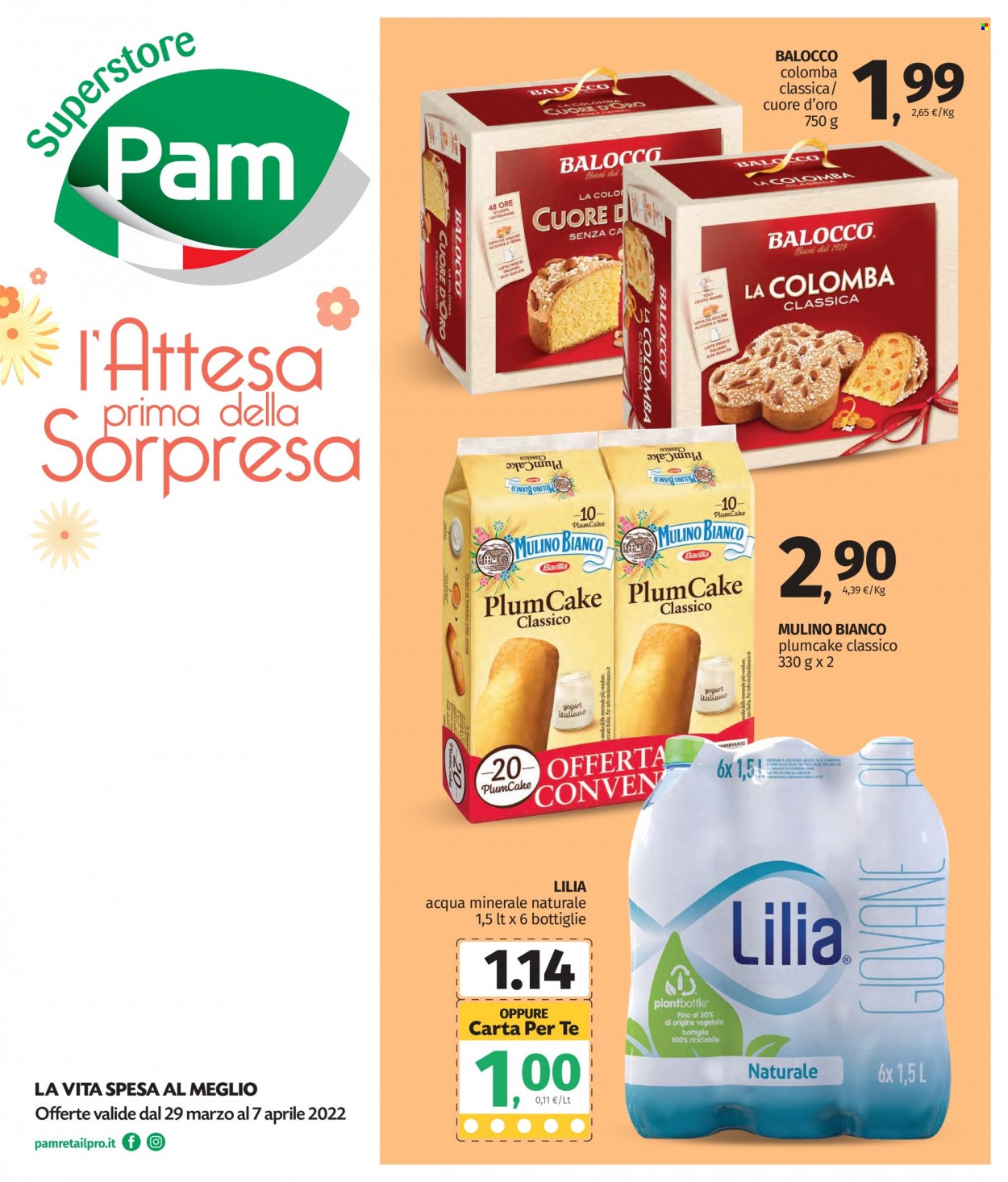 Volantino Pam Panorama - 29/3/2022 - 7/4/2022. Pagina 1