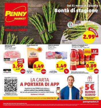 Volantino Penny Market - 31/3/2022 - 10/4/2022.