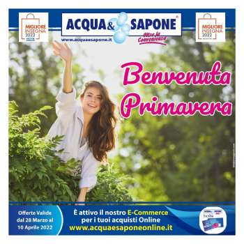 Volantino Acqua & Sapone - 28/3/2022 - 10/4/2022.