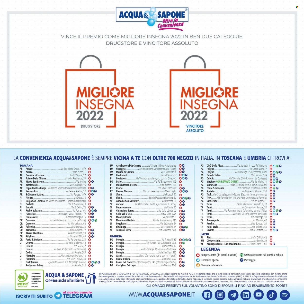 Volantino Acqua & Sapone - 16/3/2022 - 3/4/2022. Pagina 20