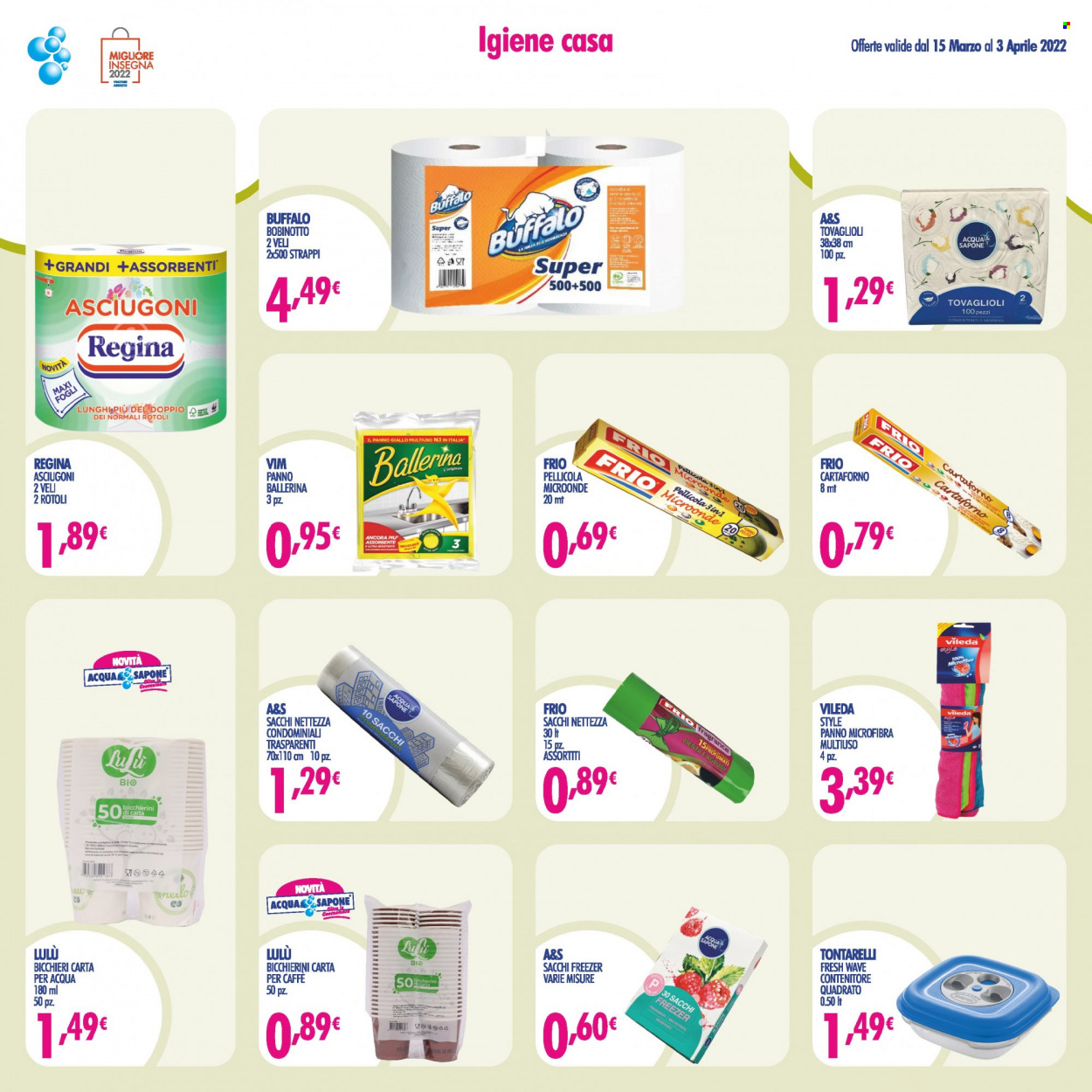 Volantino Acqua & Sapone - 15/3/2022 - 3/4/2022. Pagina 12