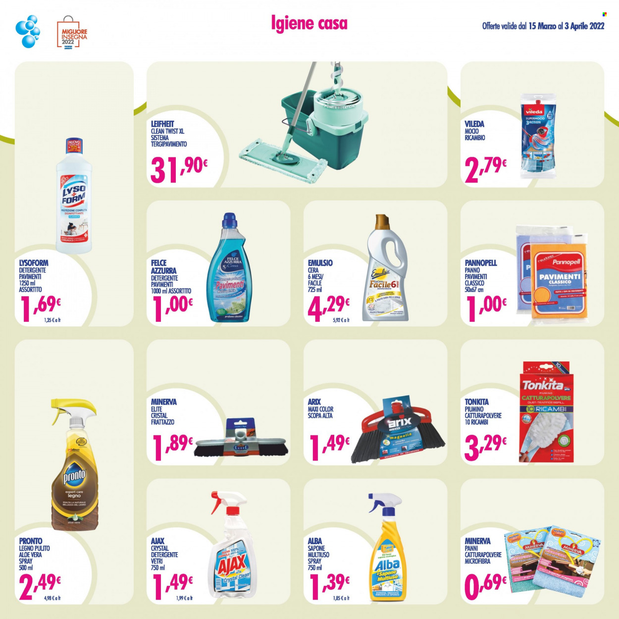 Volantino Acqua & Sapone - 15/3/2022 - 3/4/2022. Pagina 14