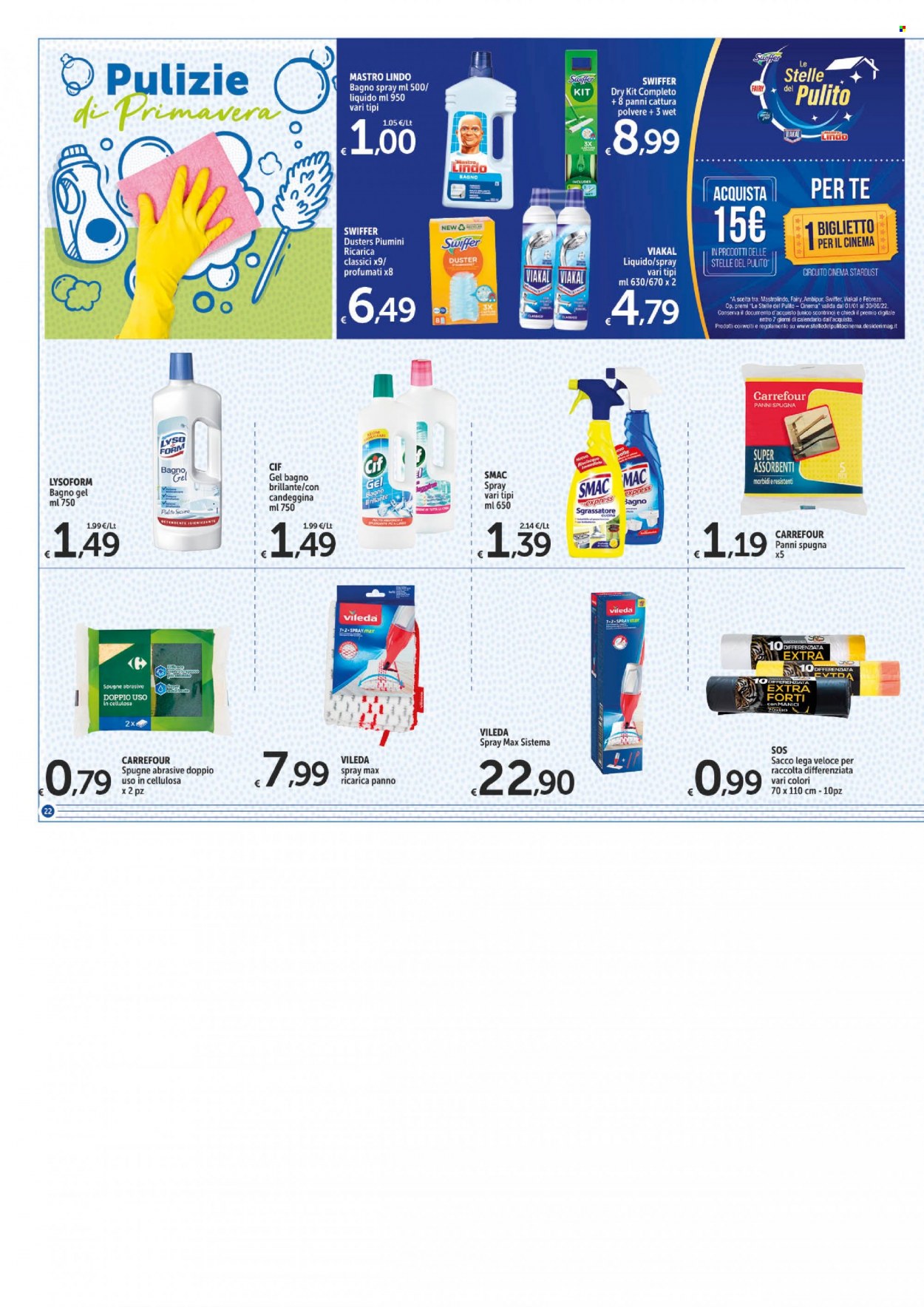 Volantino Carrefour - 24/3/2022 - 2/4/2022. Pagina 22