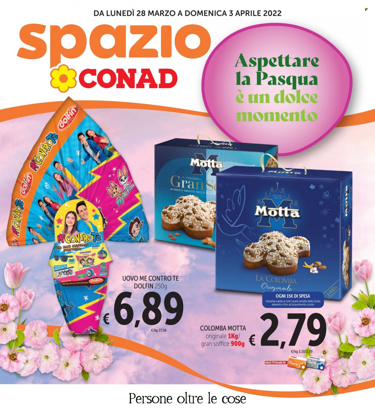 Volantino Conad - 28/3/2022 - 3/4/2022. Pagina 1