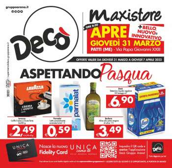 Volantino Deco - 31/3/2022 - 7/4/2022.