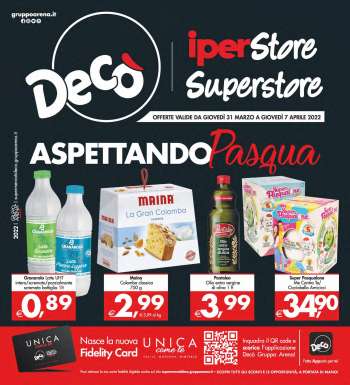 Volantino Deco - 31/3/2022 - 7/4/2022.