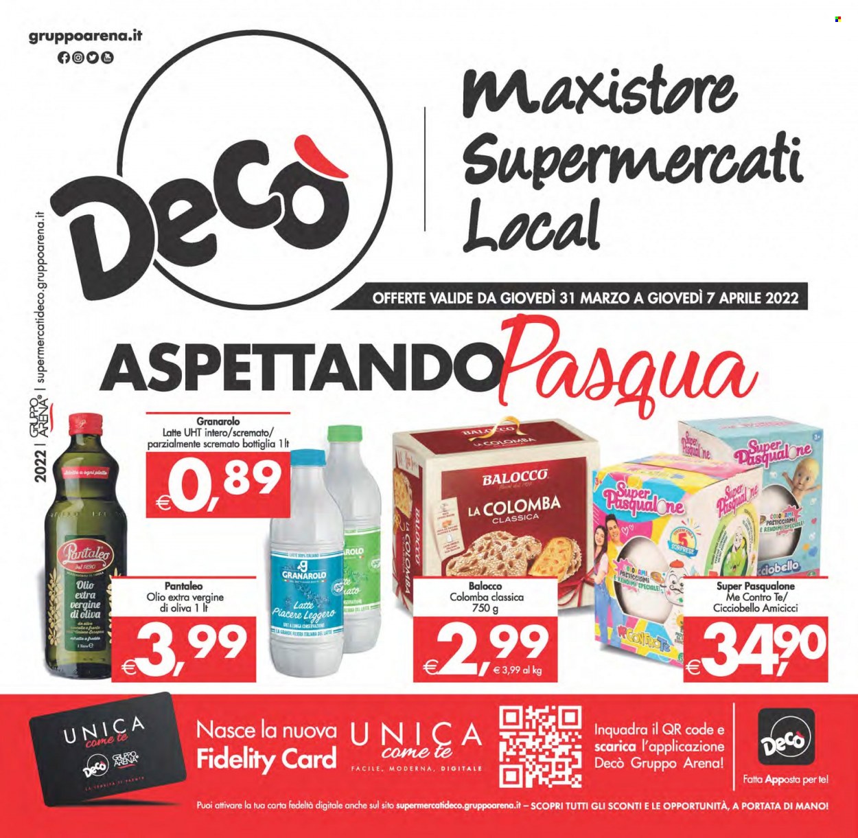 Volantino Deco - 31/3/2022 - 7/4/2022. Pagina 1