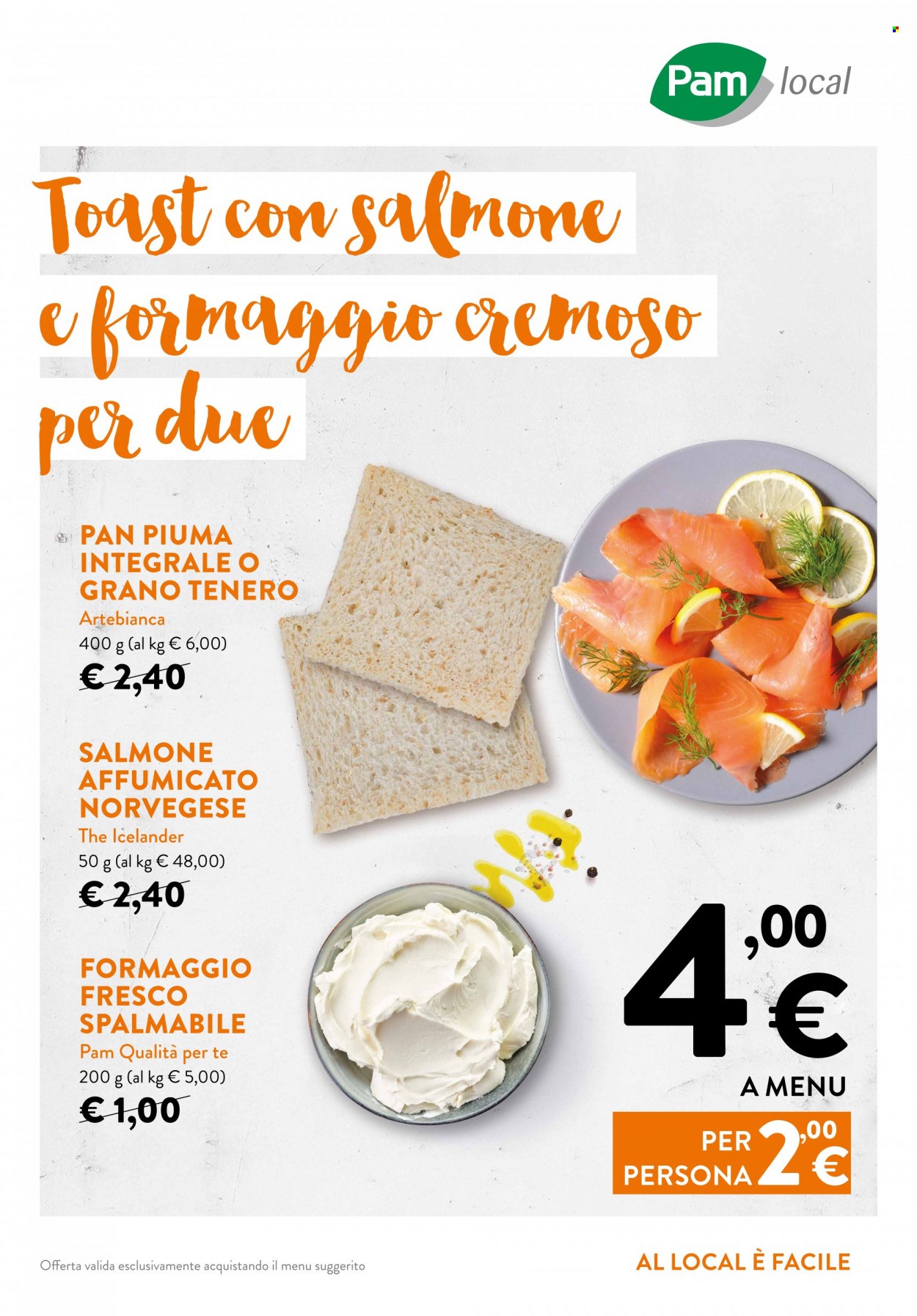 Volantino Pam local. Pagina 1