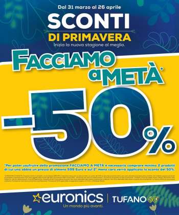 Volantino Euronics - 31/3/2022 - 26/4/2022.