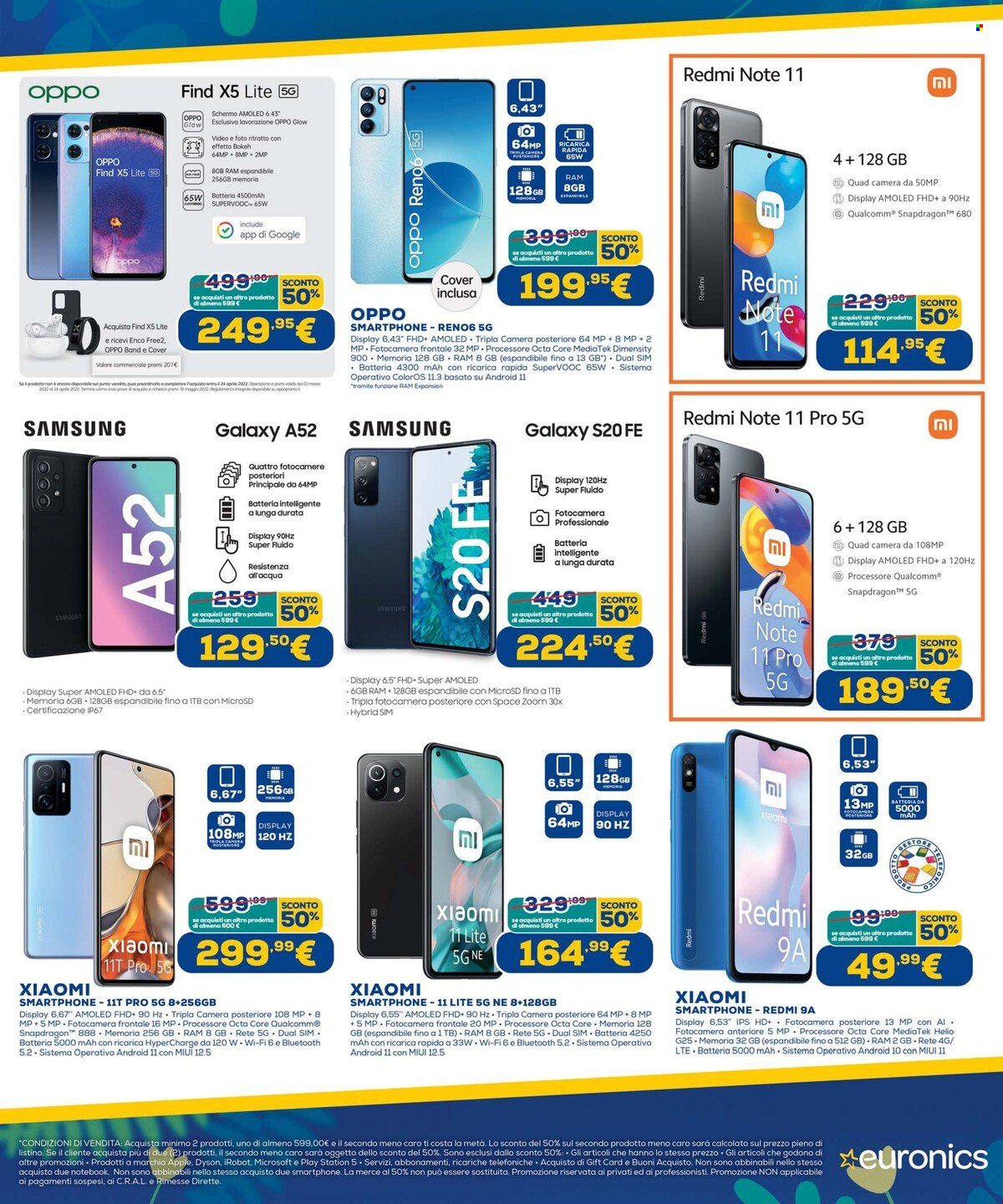 Volantino Euronics - 31/3/2022 - 26/4/2022. Pagina 7
