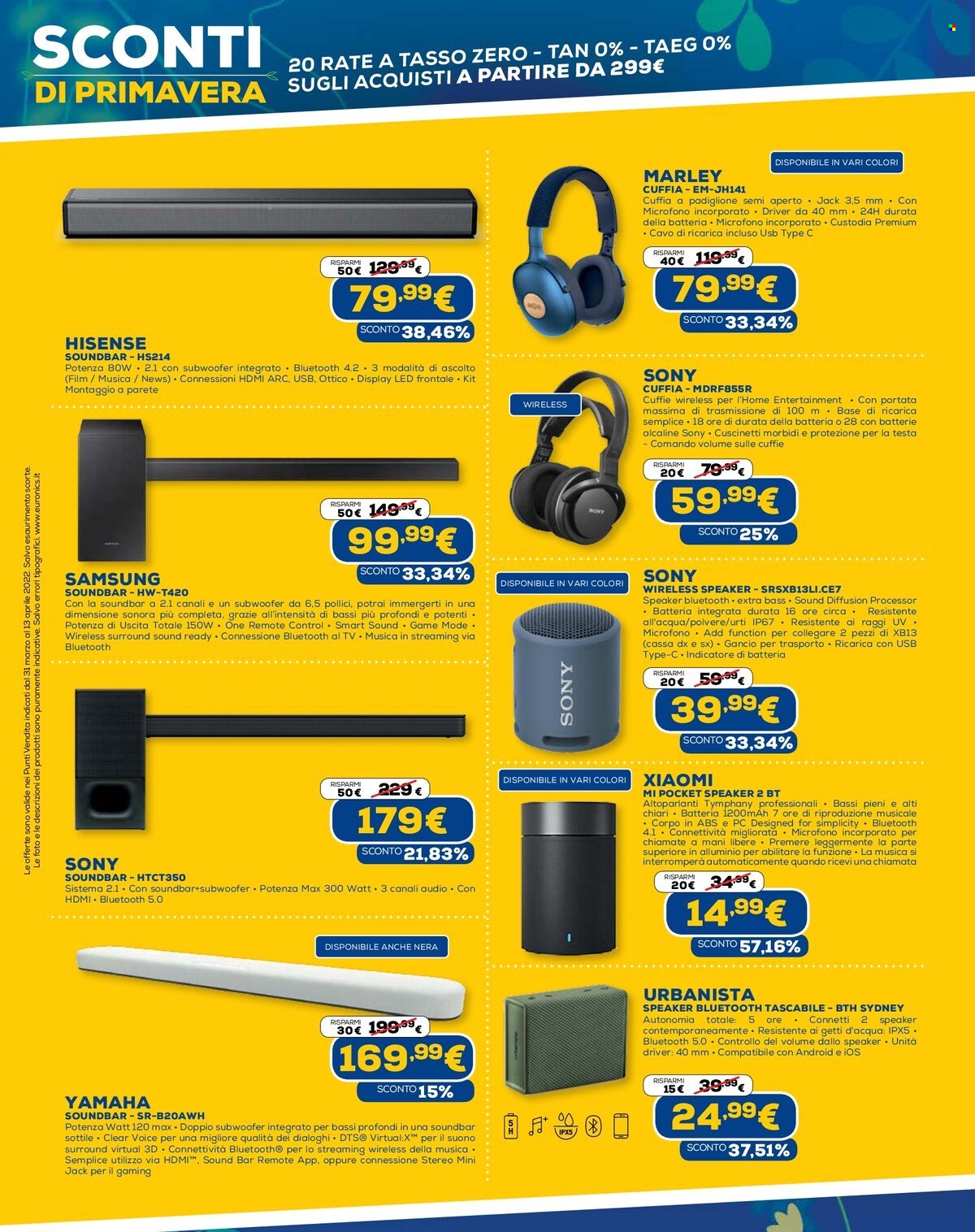 Volantino Euronics - 31/3/2022 - 13/4/2022. Pagina 7