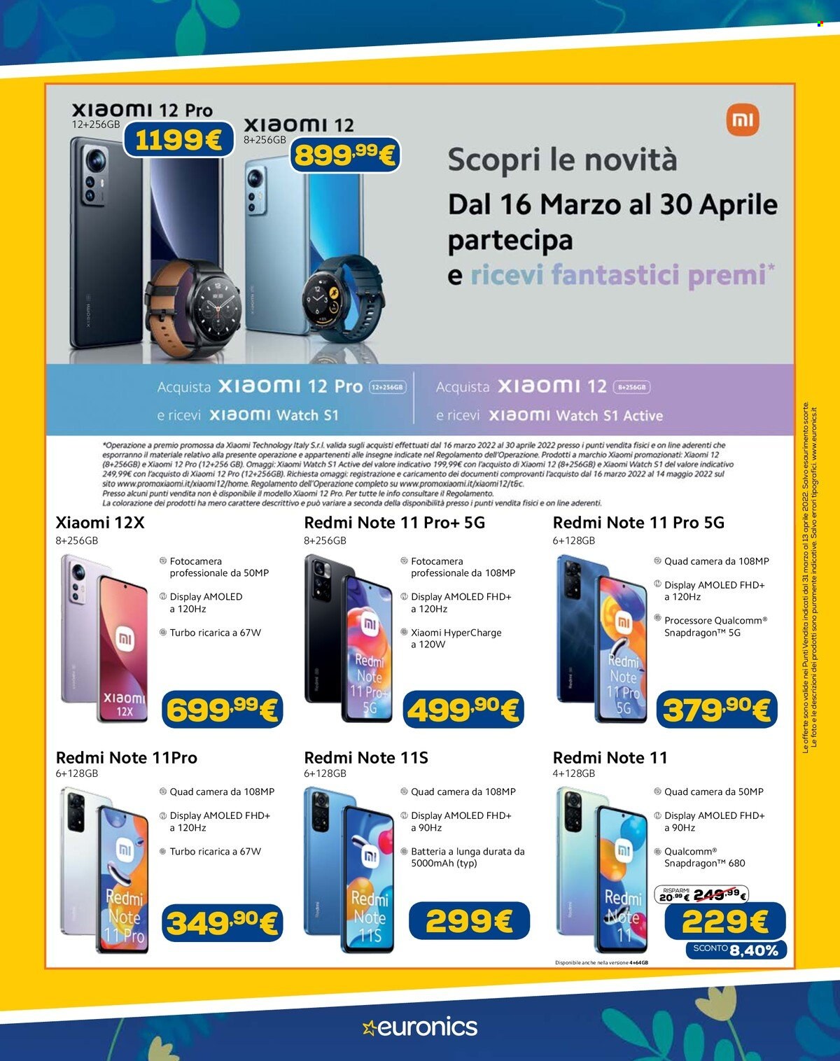 Volantino Euronics - 31/3/2022 - 13/4/2022. Pagina 18
