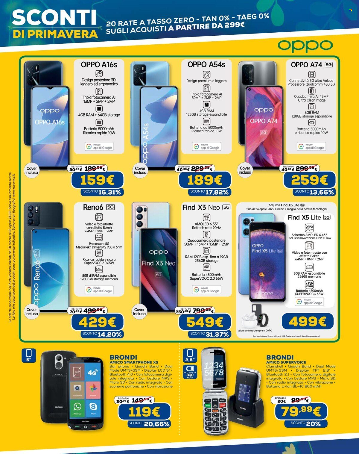 Volantino Euronics - 31/3/2022 - 13/4/2022. Pagina 19