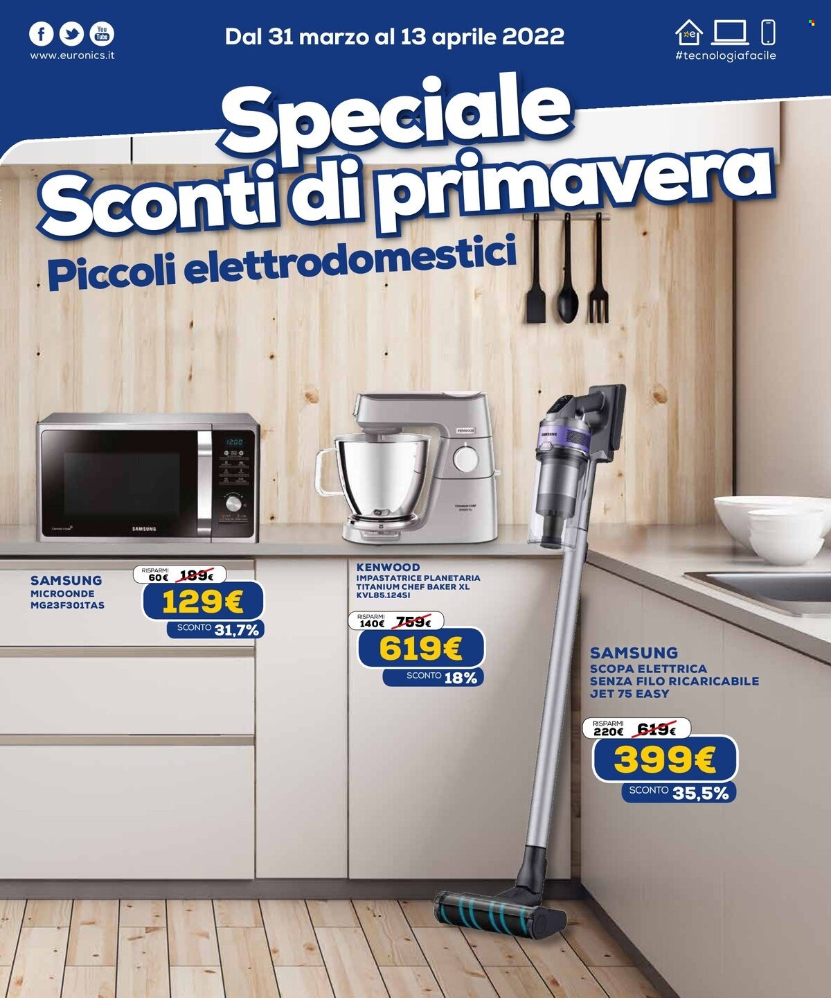 Volantino Euronics - 31/3/2022 - 13/4/2022. Pagina 26