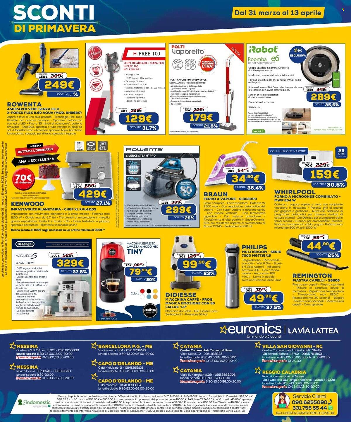Volantino Euronics - 31/3/2022 - 13/4/2022. Pagina 28