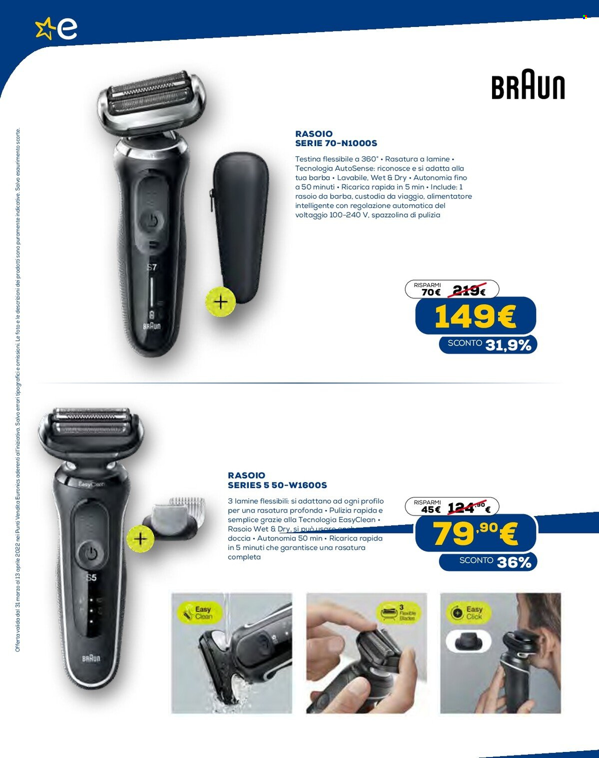 Volantino Euronics - 31/3/2022 - 13/4/2022. Pagina 35