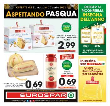 Volantino Eurospar - 31/3/2022 - 10/4/2022.