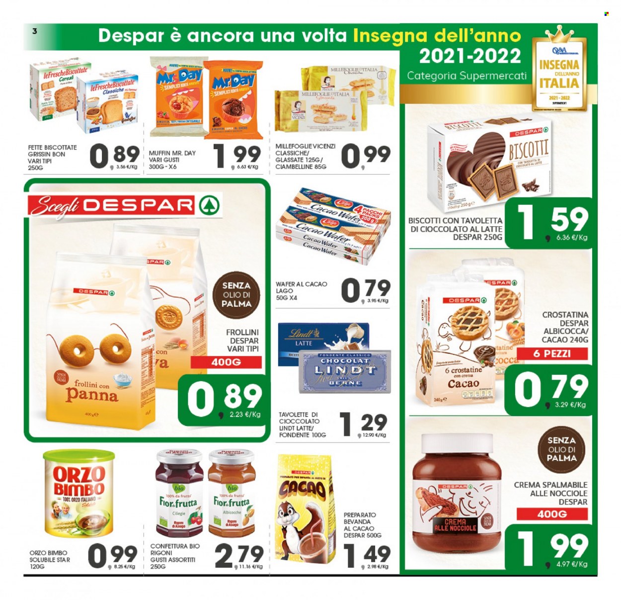 Volantino Eurospar - 31/3/2022 - 10/4/2022. Pagina 3