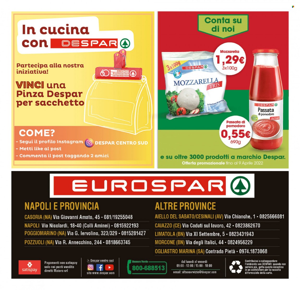 Volantino Eurospar - 31/3/2022 - 10/4/2022. Pagina 24