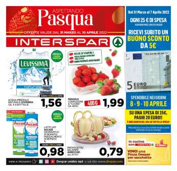 Volantino Interspar - 31/3/2022 - 10/4/2022.